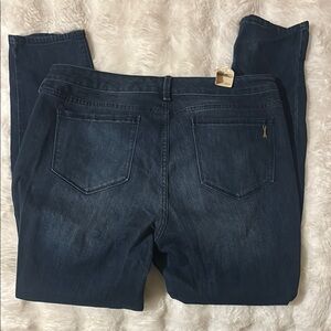 Women’s Vintage America Women's Dark Blue Boho Skinny Jeans NWT Stretchy 14